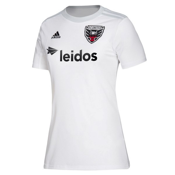 Camiseta D.C. United 2ª Kit Mujer 2019 2020 Blanco